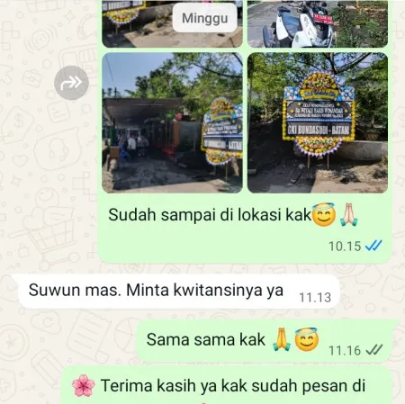 Pengiriman Papan Bunga Duka Ciater Serpong