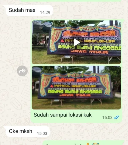 Pengiriman Papan Bunga Ciater Serpong