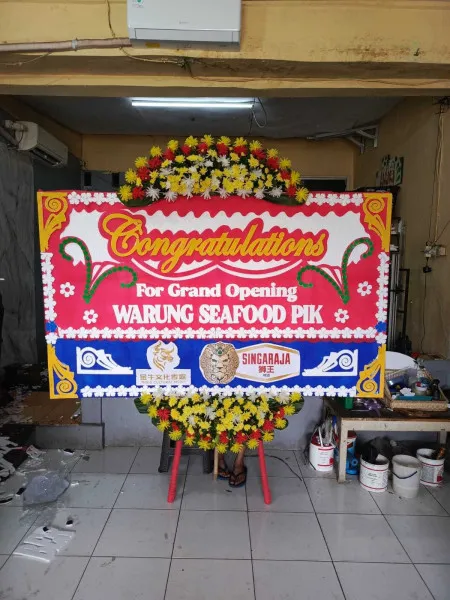 Papan Bunga Ucapan Selamat Ciater Serpong
