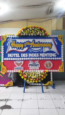 Papan Bunga di Ciater Serpong